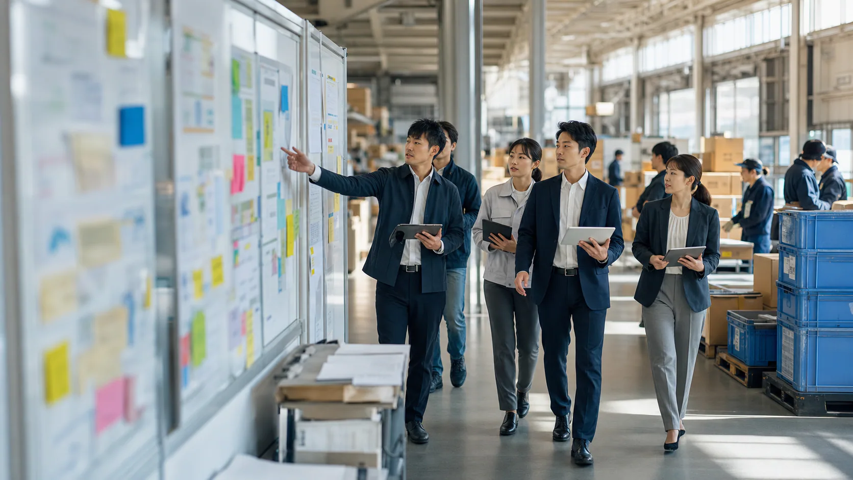 AI導入計画を現場運用へつなげるチーム