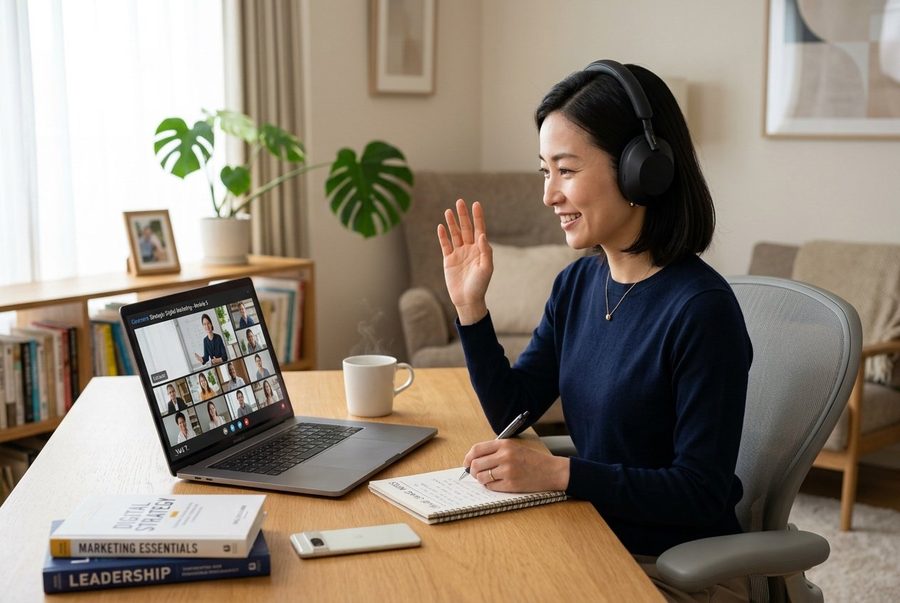 講師育成講座のオンライン学習イメージ